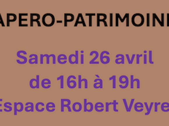 Apéro-patrimoine