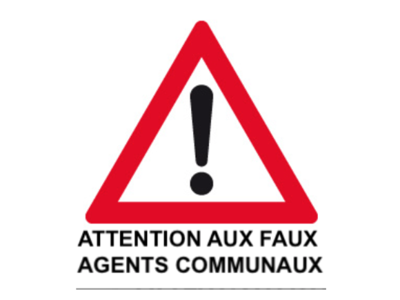 ATTENTION AUX FAUX AGENTS COMMUNAUX et DU PAYS VOIRONNAIS